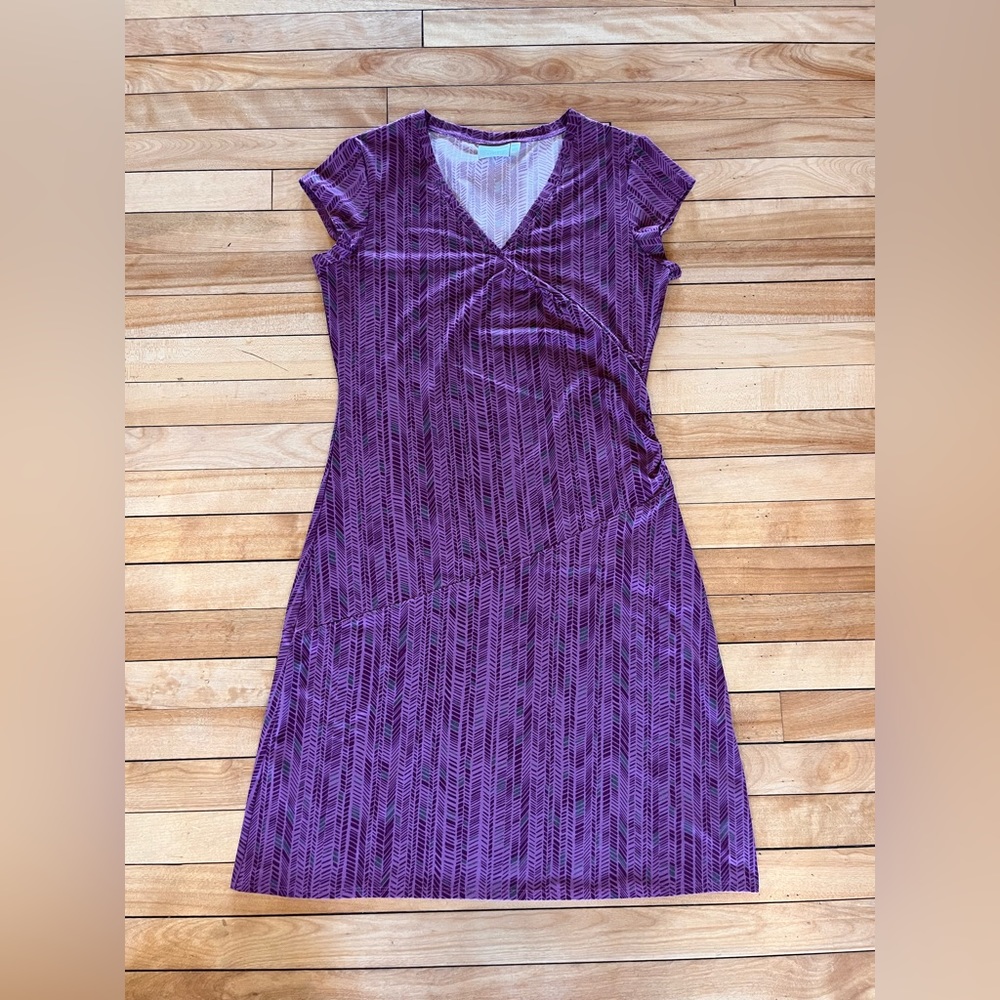 Athletes Nectar Faux Wrap Dress | Medium